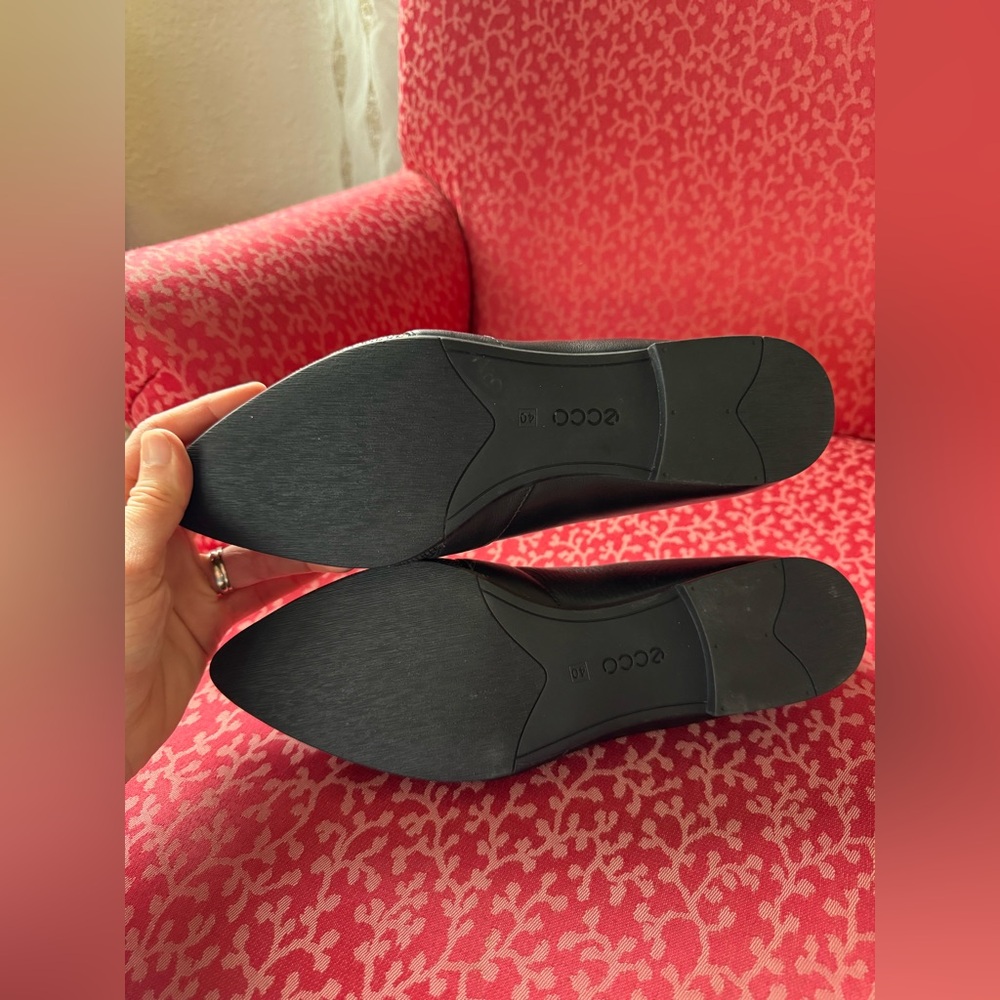 Ecco Akita Flats, Black & Multi Metallic, Size 40 - Picture 13 of 16